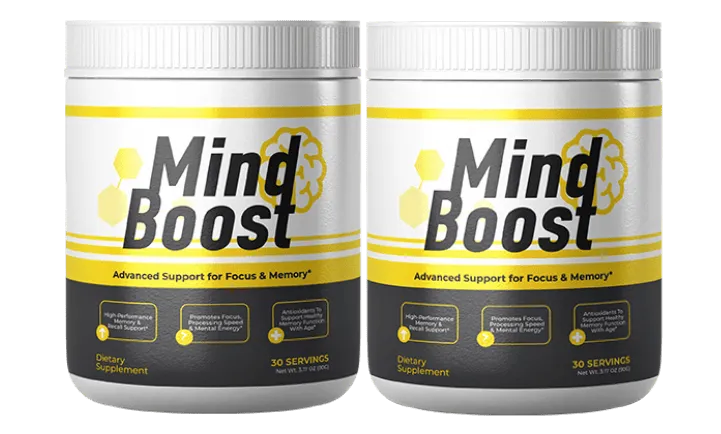 Mind Boost Supplement Bottle